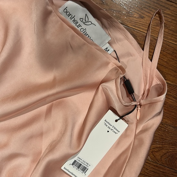 BONHEUR D’AMOUR-Evelyn Mini Dress (Dusty Pink) Medium BRAND NEW - Picture 5 of 5